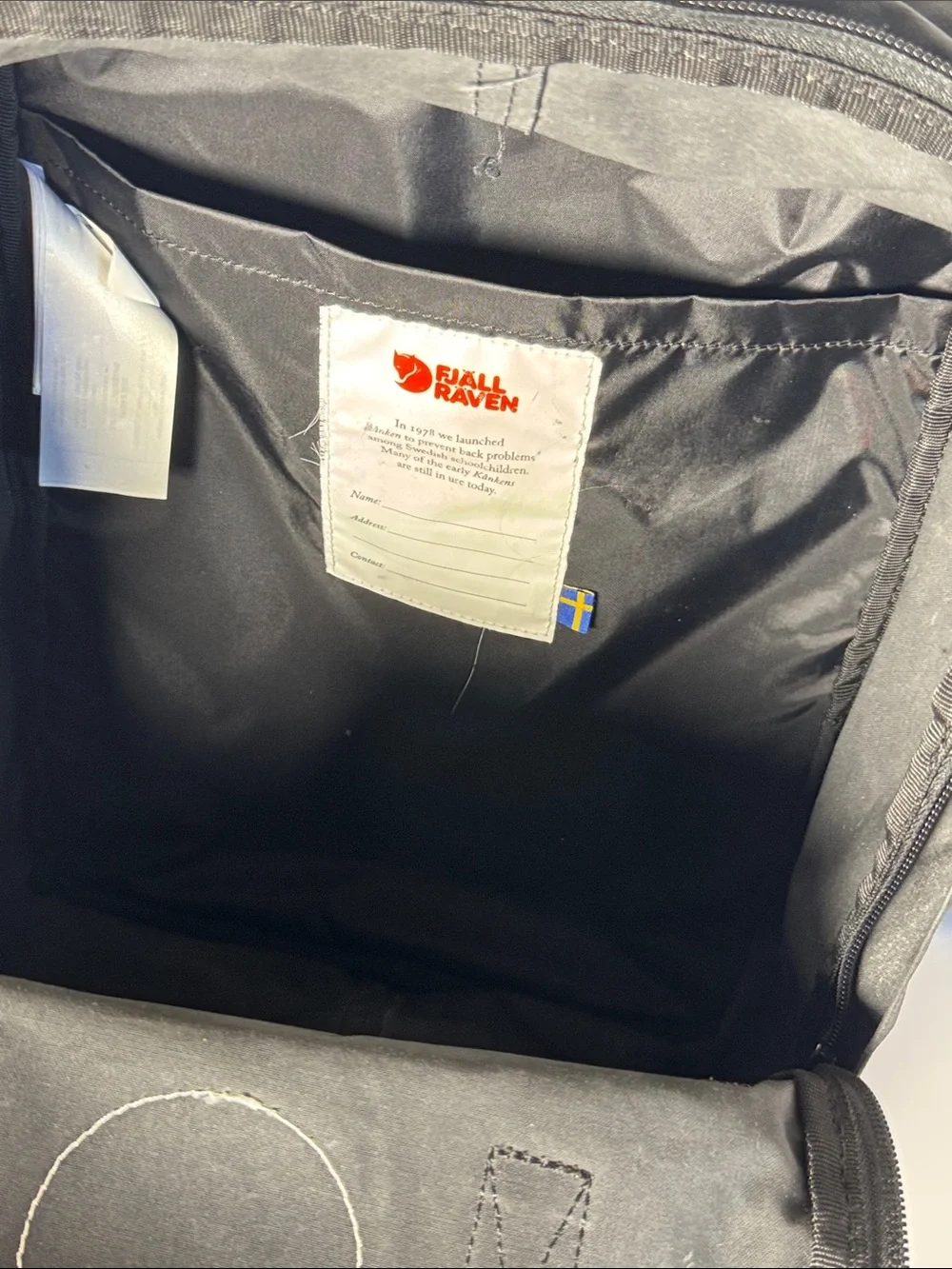 Fjällräven Kånken Black Laptop 15